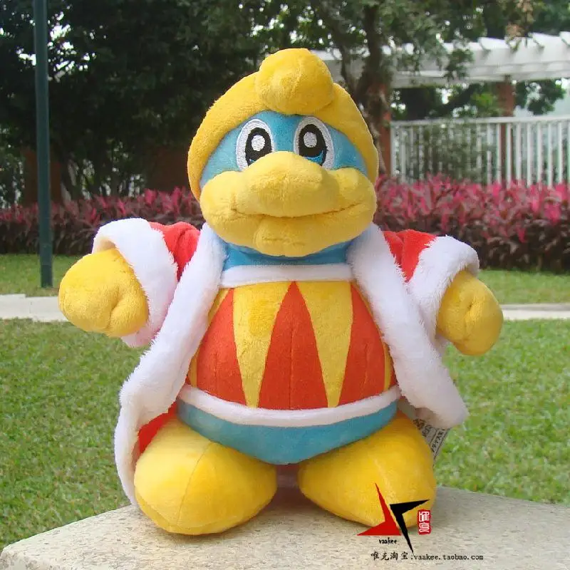 

2022 New 25cm Kirby Plush Toys Kawaii Dedede King Soft Stuffed Plush Toy Doll Model Baby Kids Best Gift