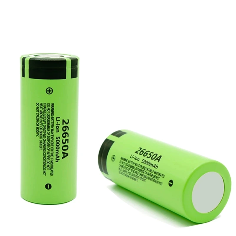 

26650A 3.7V 5000Mah Batterij Hoge Capaciteit Oplaadbare Batterij 26650 20A Power Batterij Lithium Ion Voor Speelgoed Zaklamp