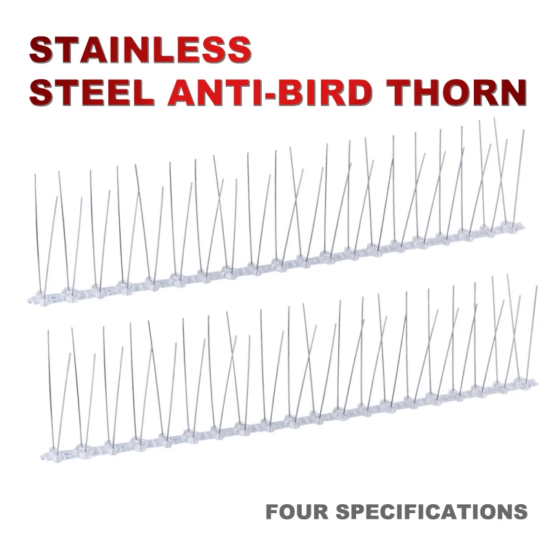 

Bird Repeller Bird Pigeon Spikes Anti Bird Anti Pigeon Spike for buildings food factories pharmaceutical factories hotels