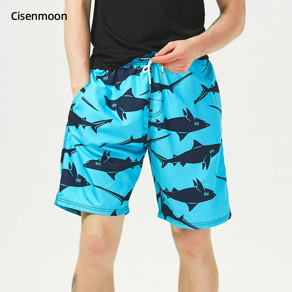 

Men Swimsuit Shorts for Men 2022 Summer Men's Swimwear Shorts Brand Beachwear Sexy Swim Trunks Low Waist Breathable Beach Wear
