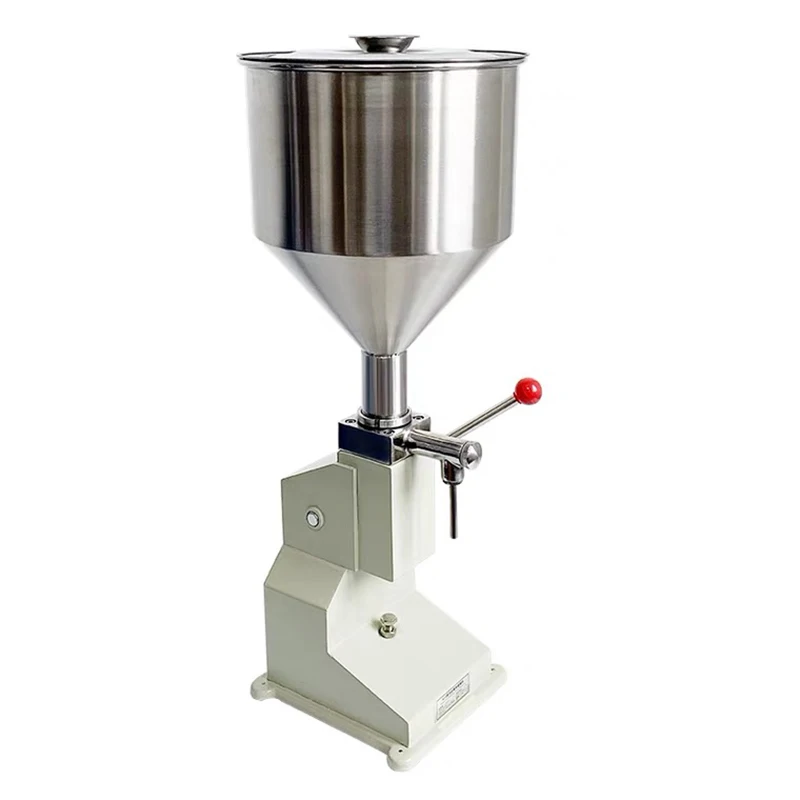 5-50ml Food filling machine Manual pressure stainless paste dispensing liquid packing equipment sold cream machine A03