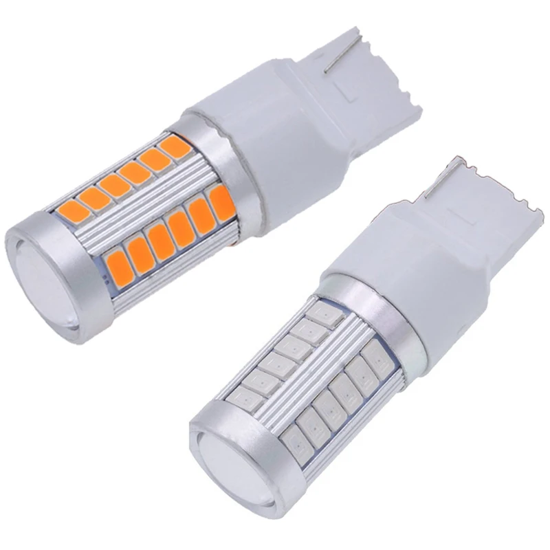 

4X 7440, T20 Led Bulbs 900 Lumens Super Bright Turn Signals Light Brake Stop Parking Light & 2X 7440, 992, T20