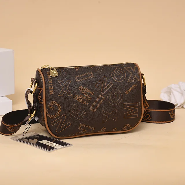 Small Shoulder Bags For Women Wide Strap Crossbody Bag PU Leather Messenger  Bag Zipper Handbag Purse Summer Travel Bag For Femal - AliExpress