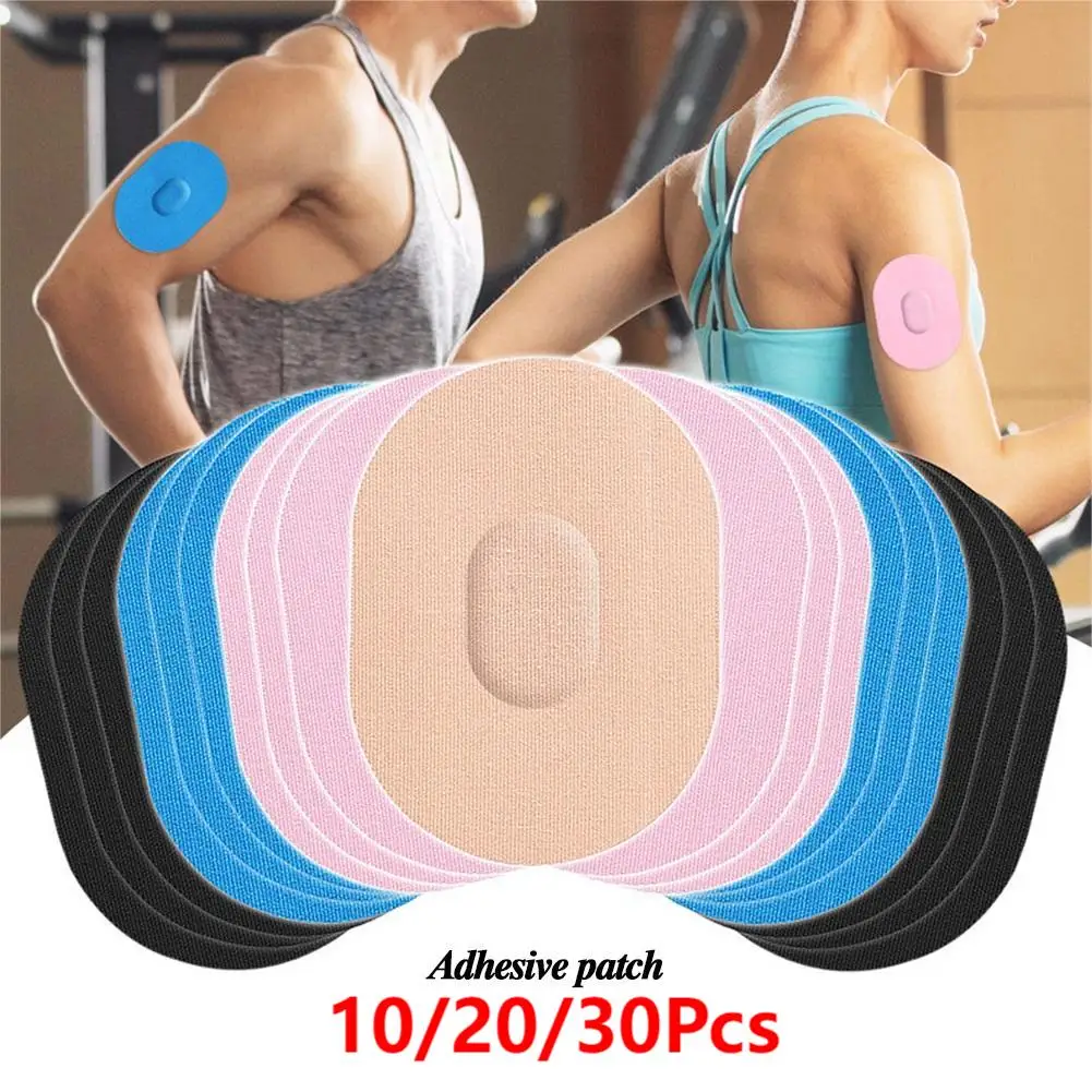 

10/20/30Pcs Waterproof Adhesive Patches Freestyle Libre Patch Sports Sensor Sticker CGM Sweatproof Overpatch Tape Long Lasting