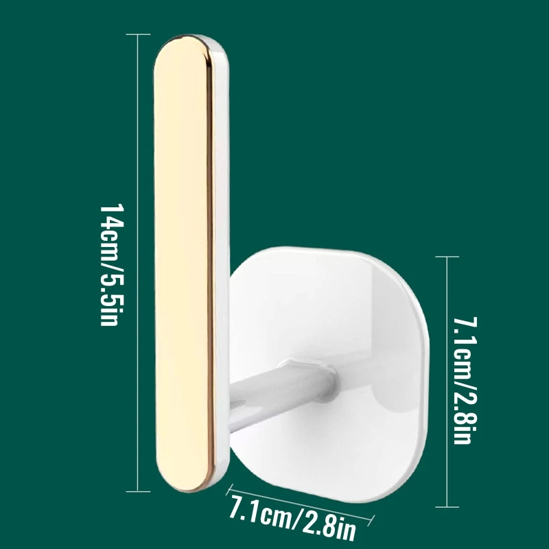 

L-Shape Punch-Free Hook Wall Mounted Cloth Hanger for Coats Hats Towels Clothes Kitchen Rack Roll Bathroom Holder Q81C