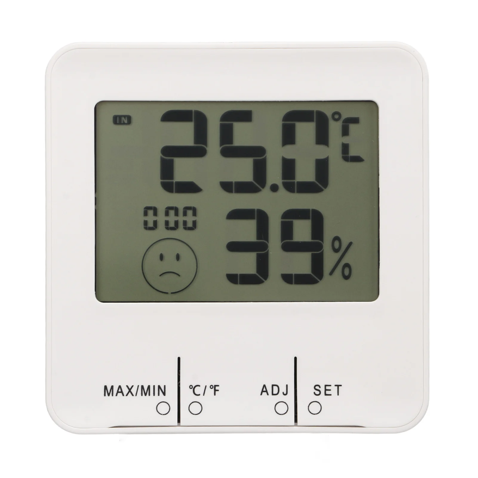 

Temperature Humidity Meter Memory Function Thermometer Hygrometer -10℃~+50℃ Alarm High Accuracy for Office
