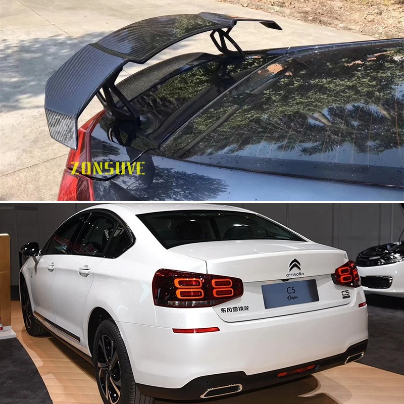 

Используется для Citroen C5 спойлер заднее крыло Корпус Комплект Аксессуары ABS пластик