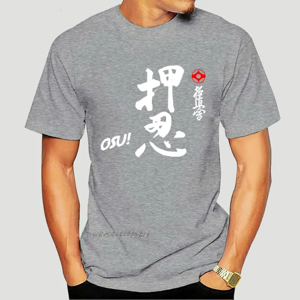 

New Karate Kyokushin OSUe Japan Martial Art Mens Black T-Shirt Size S To 3XL 0655D