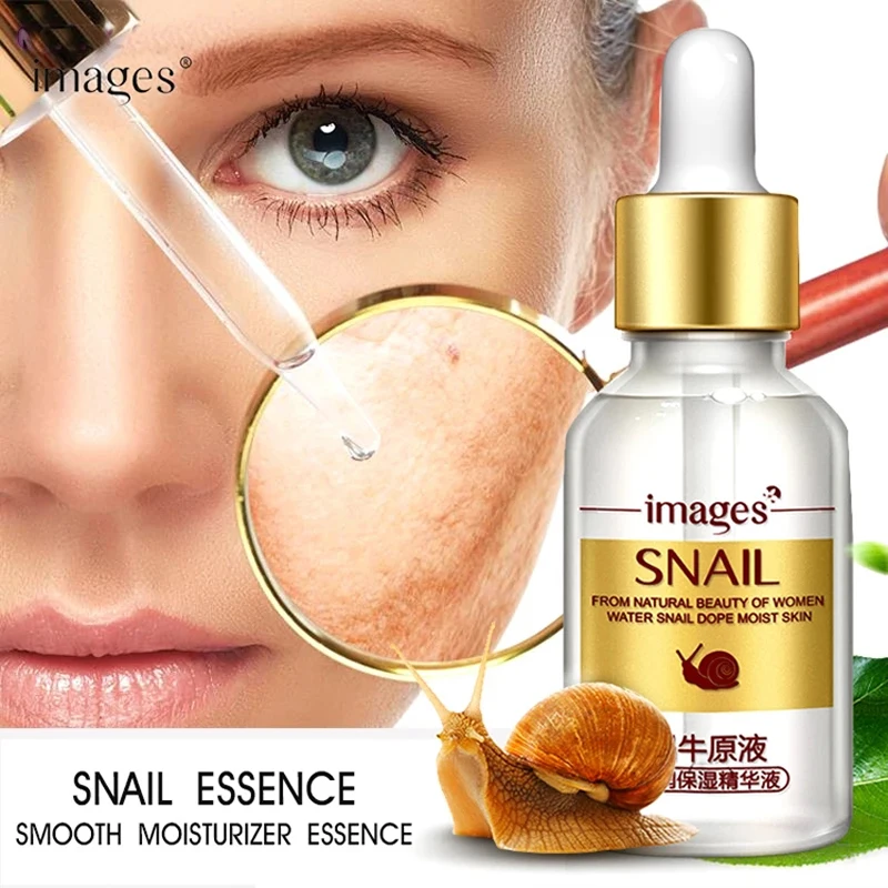 

Beauty Snail Facial Serum Moisturizing Nourishes Moistening Skin Serum Facial Skin Care Essence Pore Minimizer Collagen Serum
