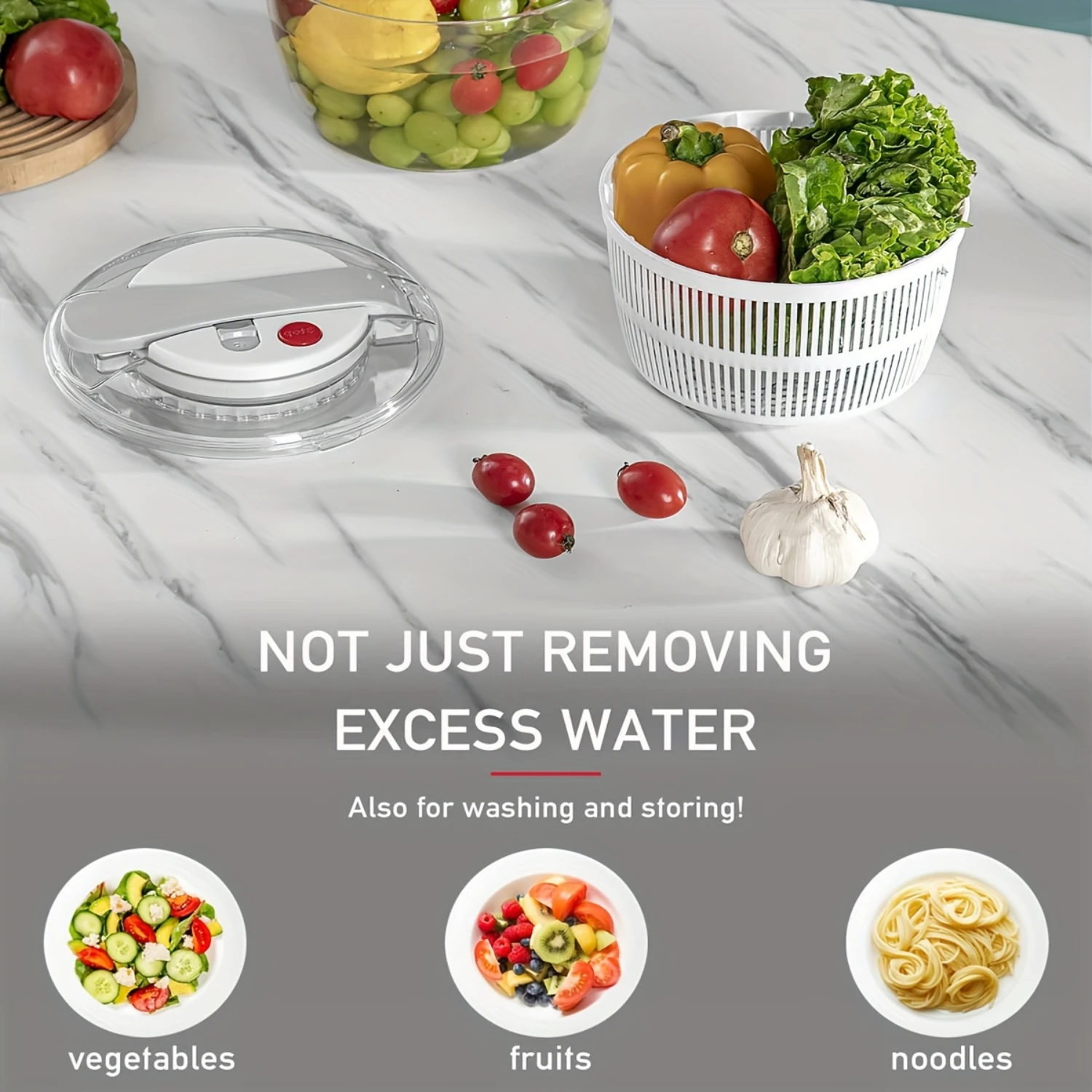 Спиннер для салата мойка овощей и фруктов дегидратор