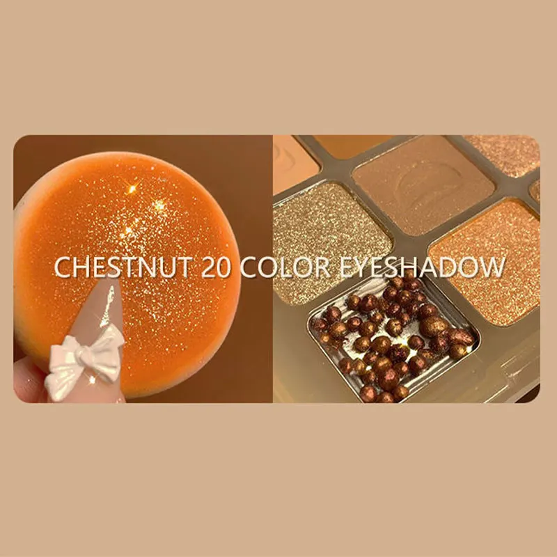 Shimmer Pearlescent Eyeshadow Palette Long-lasting Waterproof Eyeshadow Glitter For Eyes Korean Makeup Comestic Tools Wholesale