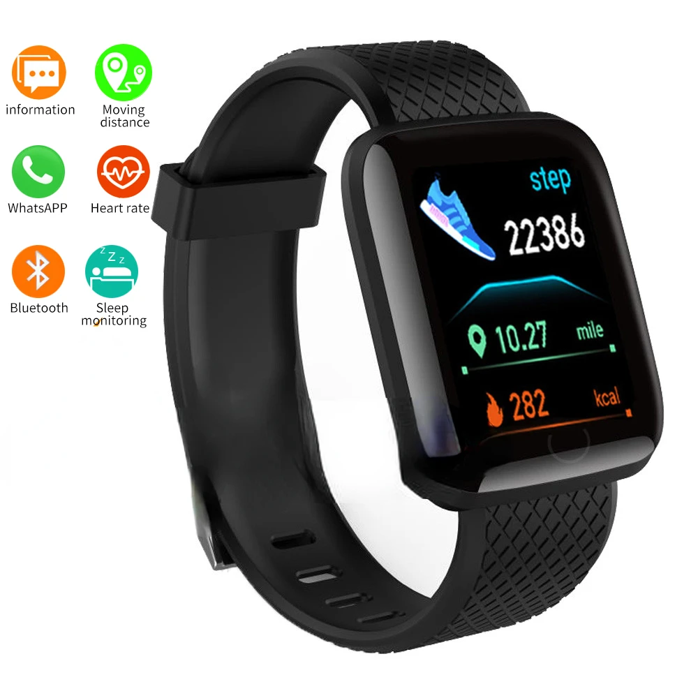 

D13 Smart Watch Men Blood Pressure Waterproof Smartwatch Women Heart Rate Monitor Fitness Tracker Watch Sport For Android IOS