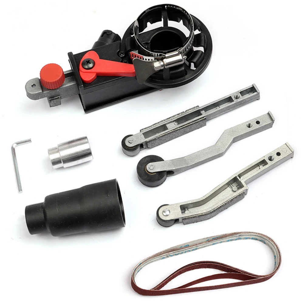 

Шлифовальная лента, адаптер для электрической угловой шлифовальной машины 100 с резьбовым шпинделем M14, макс. 800 Вт, для стекла, дерева, пласти...