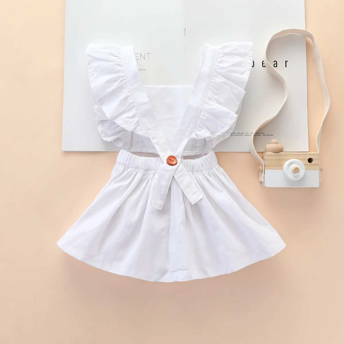 Юбка в европейском американском стиле для маленьких девочек юбка без рукавов