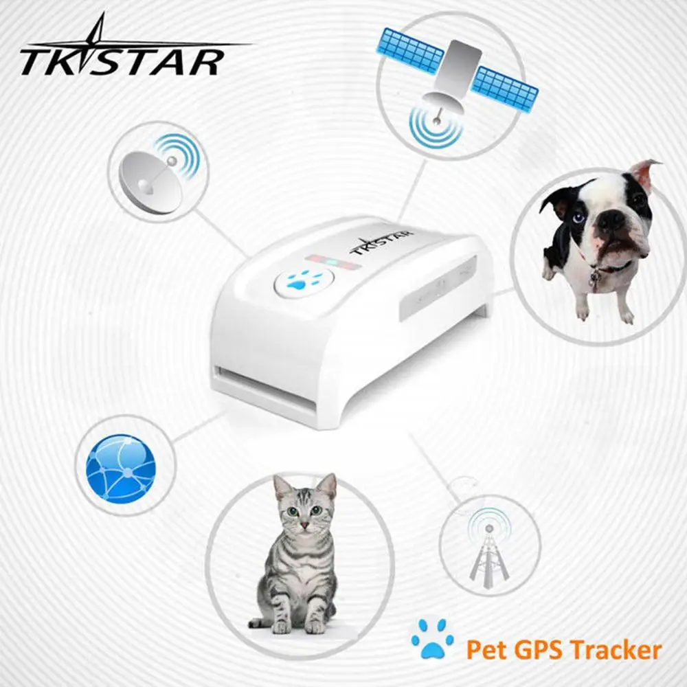

New Mini GPS Tracker Pet Tracking Device GPS Locator Waterproof 240hours Standby Time Free Lifetime App Web Tracking