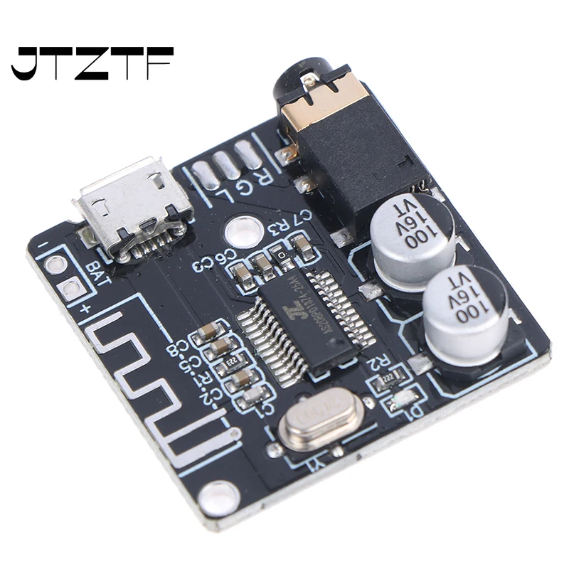 

JTZTF DIY Bluetooth Audio Receiver Board Bluetooth 5.0 MP3 Lossless Decoder Module MP3 Bluetooth Decoder Board Car Speaker Audio