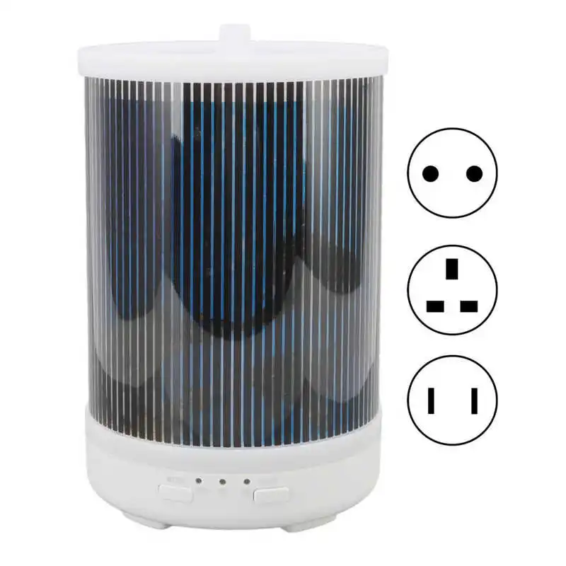 

Aromatherapy Mist Humidifier 250ml Low Noise Essential Oils Diffuser with Underwater World Dynamic LED Light for Home 100‑240V