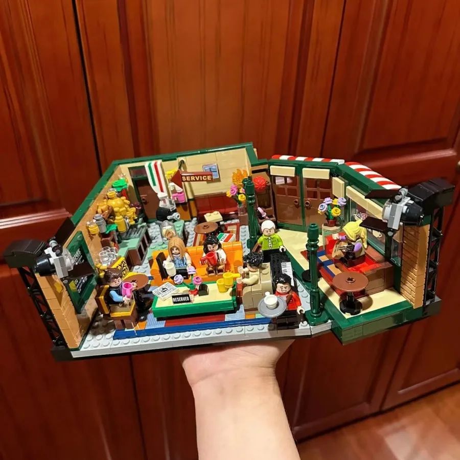

Inventory Classic TV Series Teman Central Park Cafe Model Building Block 21319 Children's Toys Adult Birthday Gift