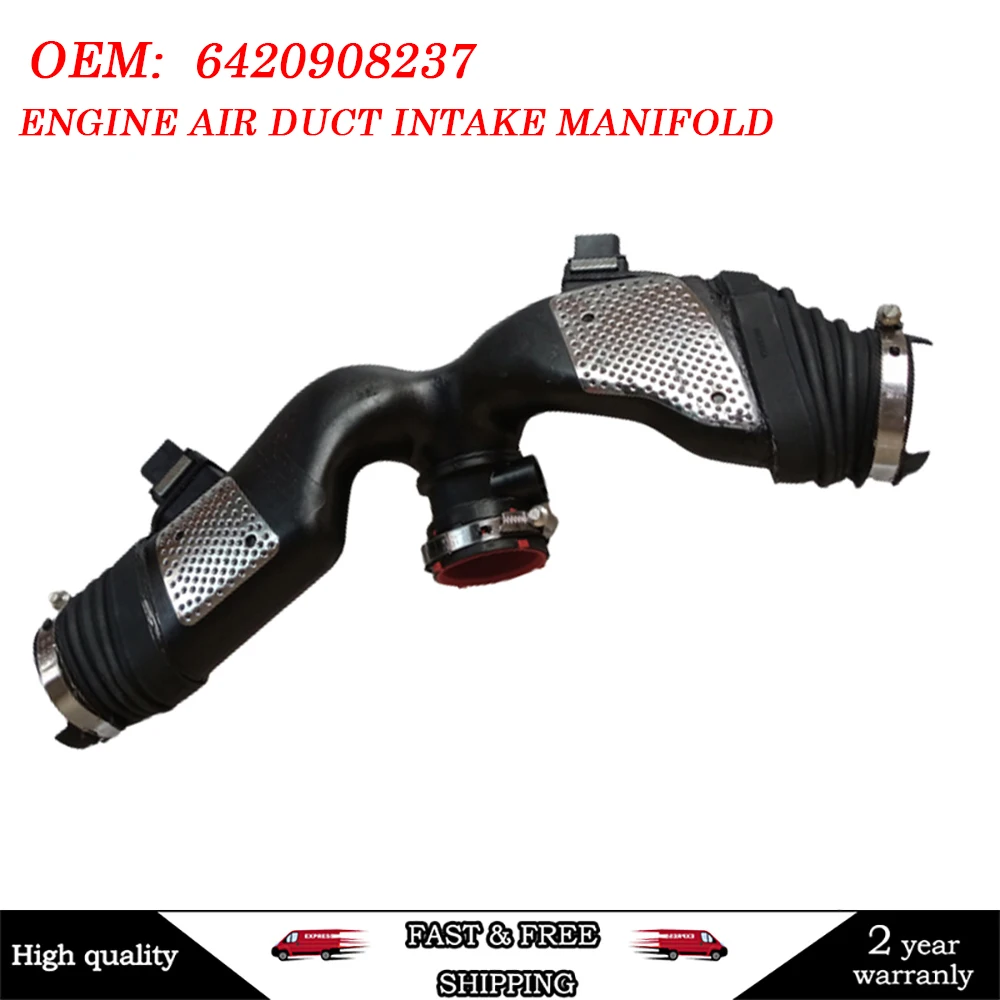 

Engine air duct intake manifold air mass meter For Mercedes w211 E320 w164 ML320 x164 w251 OM642 CDI V6 6420908237 A6420908237