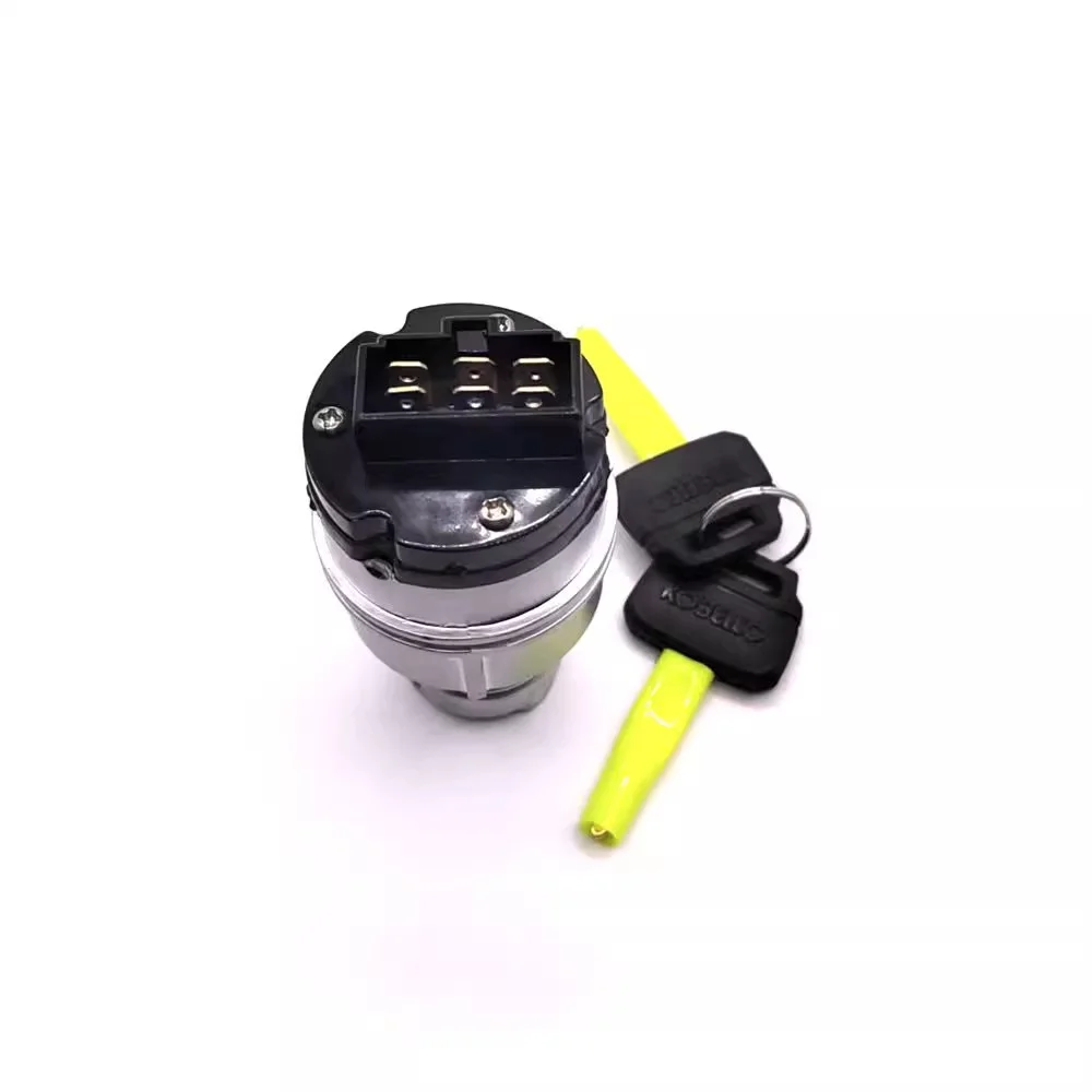 Детали экскаватора для Kobelco SK75 140 200 230 250 350-6E-8 стартовый замок зажигания