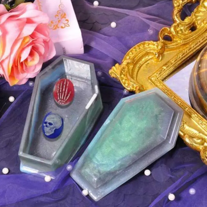 

Силиконовые формы в виде черепа для Хэллоуина, капельные формы, Набор для создания атмосферы ужаса тыквы, летучей мыши, силиконовые формы «с...