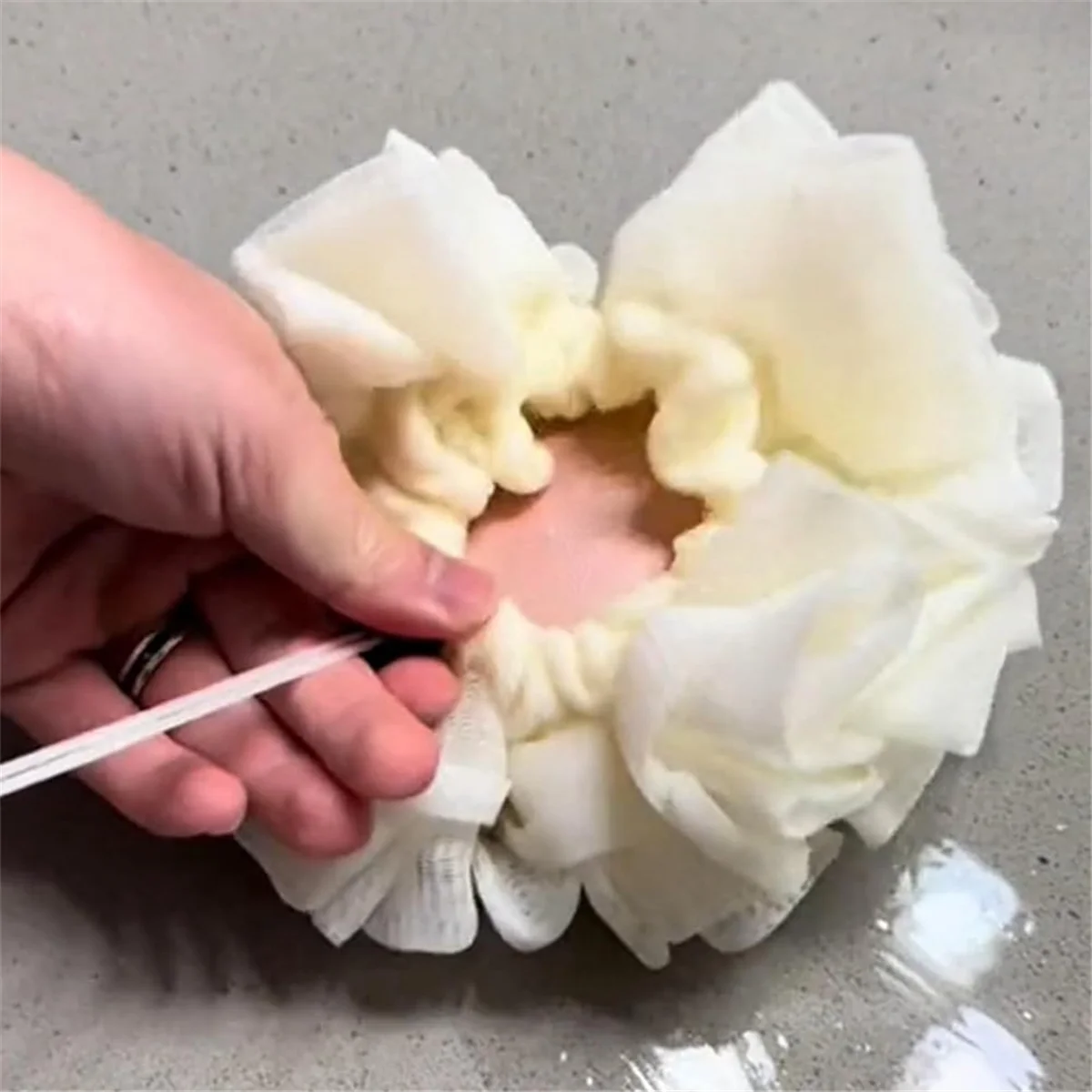 1 шт. 2 в губка из люфы для ванны отшелушивающая и нежная очищающая люфа душа