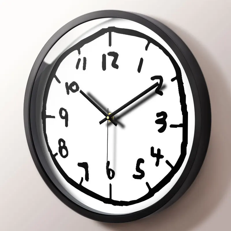 

Digital Clock Wall Decor Home and Decoration Living Room Decoration Alarm Clocks Modern Design Stickers Mural Garden