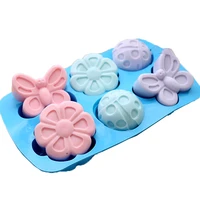 3d flower silicone soap forms candle mold diy aroma plaster gypsum craft mould handmade soap candy chocolate making mold