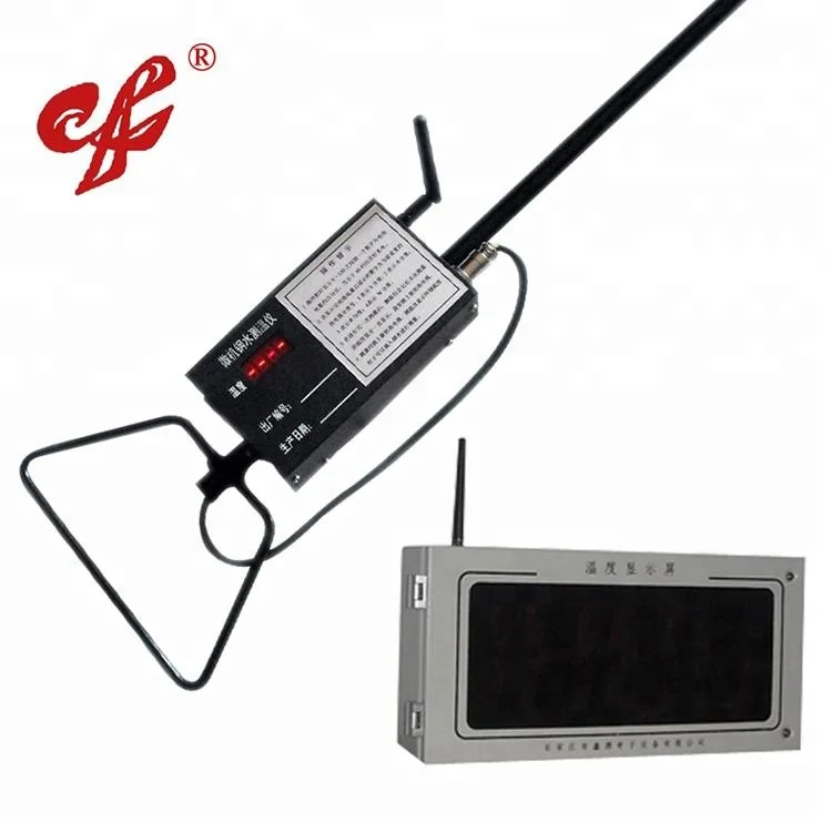 

Battery powered industrial buzzer metal thermometer