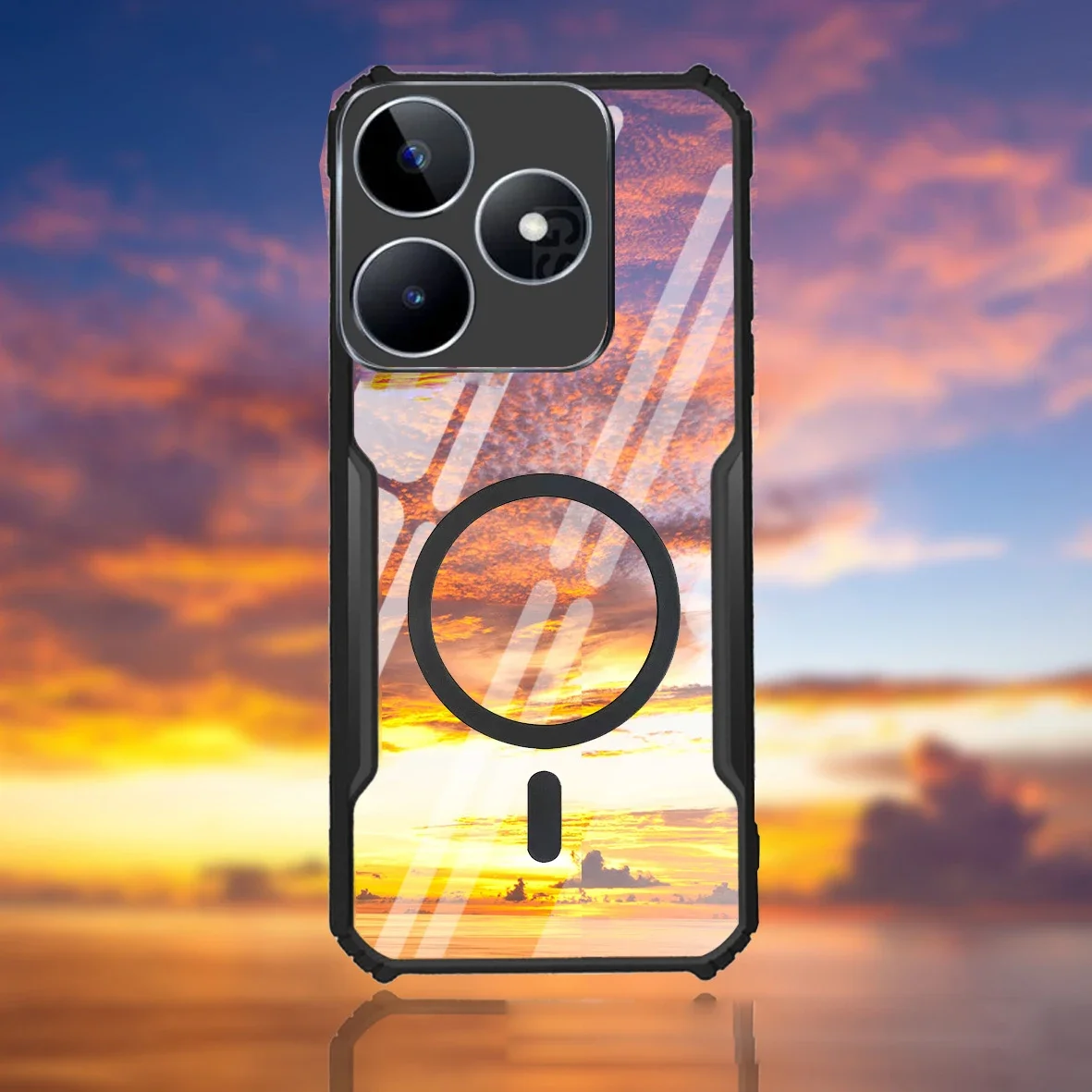 Для OPPO Realme C51 C53 Note 50 60 высококачественная акриловая задняя крышка с защитой от