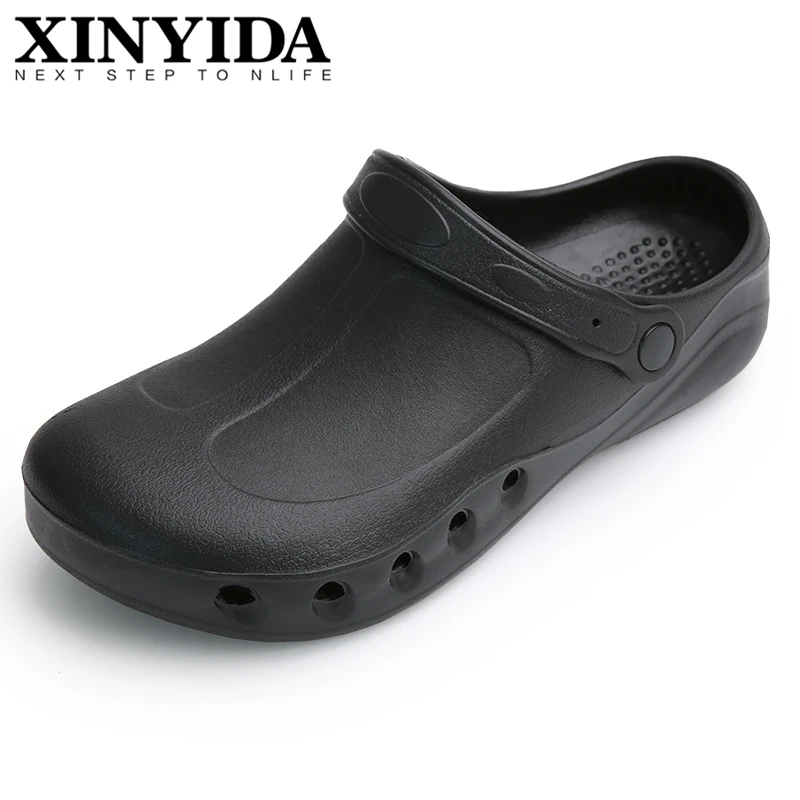 

High Quality Kitchen Chef Shoes Non-Slip Waterproof Oil-Proof Kitchen Shoes Lightweight Breathable Cook Work Shoes Size 34-45