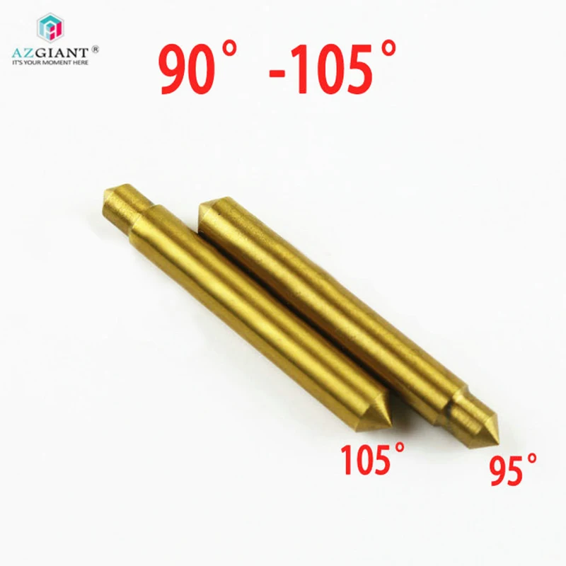 

1pc double head 95 degree/105 degree Titanium plated tracer probe guide pin for Defu vertical key cut machine locksmith