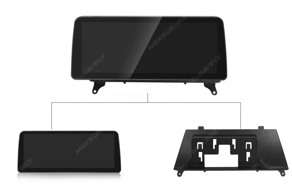 Фото Автомобильные навигационные экраны Navifly на новейшей системе Android Snapdragon 680, 8+256 ГБ, для X5 E70 X6 E71 2007-2012 с GPS №4