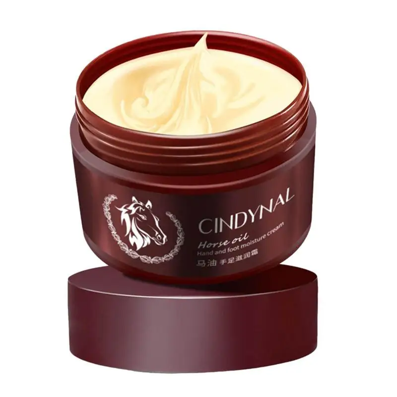 

Horse Oil Hand Cream 110g Moisturizing Foot Cream Anti Crack Foot Cream Hand Cream Nourishing Heel Balm For Dry Cracked Heels