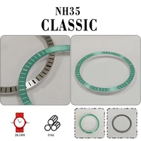 28 5mm metal watch bezel ring for nh70 movement watches inserts modified parts inner diameter 24 5mm watch accessories