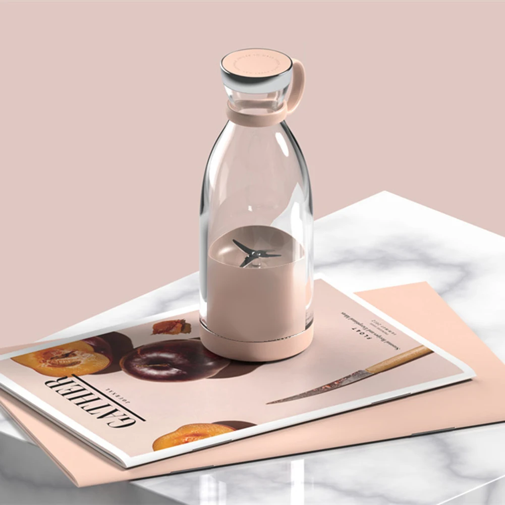 

350ml Portable Electric Juicer USB Lemon Orange Blender Mini Home Juicing Cup Fast Food Processor for Kitchen