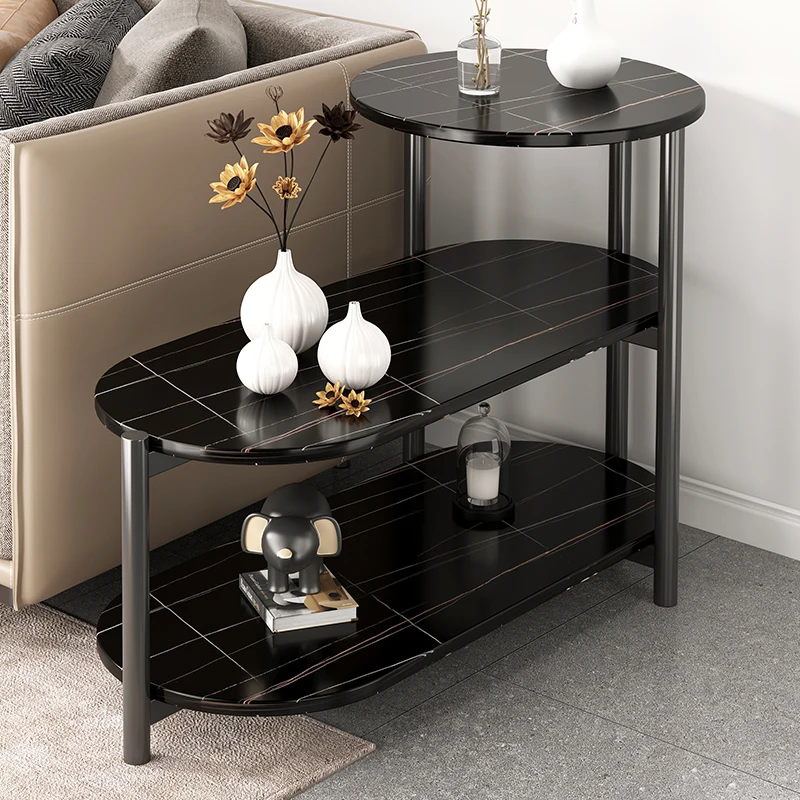 

Hall Bedside Bistro Coffee Tables Modern Black Centre Side Nordic Coffee Table Room Models Mesita De Centro Household Items