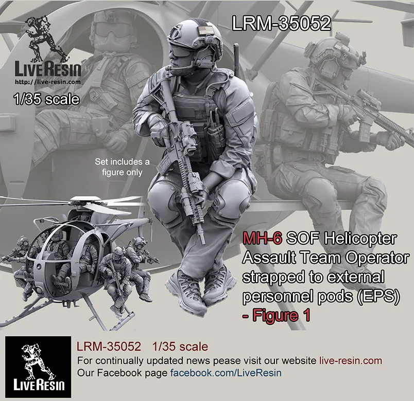 

1:35 Figure Model Assembly Kit Soldier Model Black Hawk Driver Needs To Be Assembled Unpainted Free Shipping (1 Person)