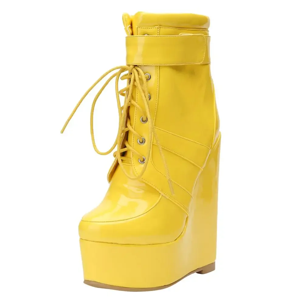 ASIOFU 2025/Новые женские ботинки ручной работы на каблуке-стойке ботильоны шнуровке