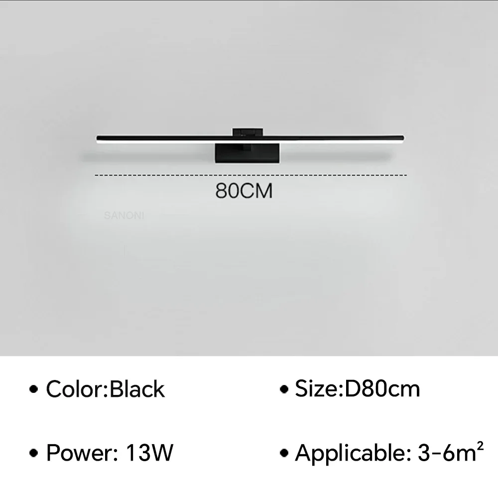 

Современный светодиодный настенный светильник для ванной комнаты, спальни, кабинета, прохода, зеркала, зеркала для макияжа, лампа для внутреннего бра, домашний декор, светильник