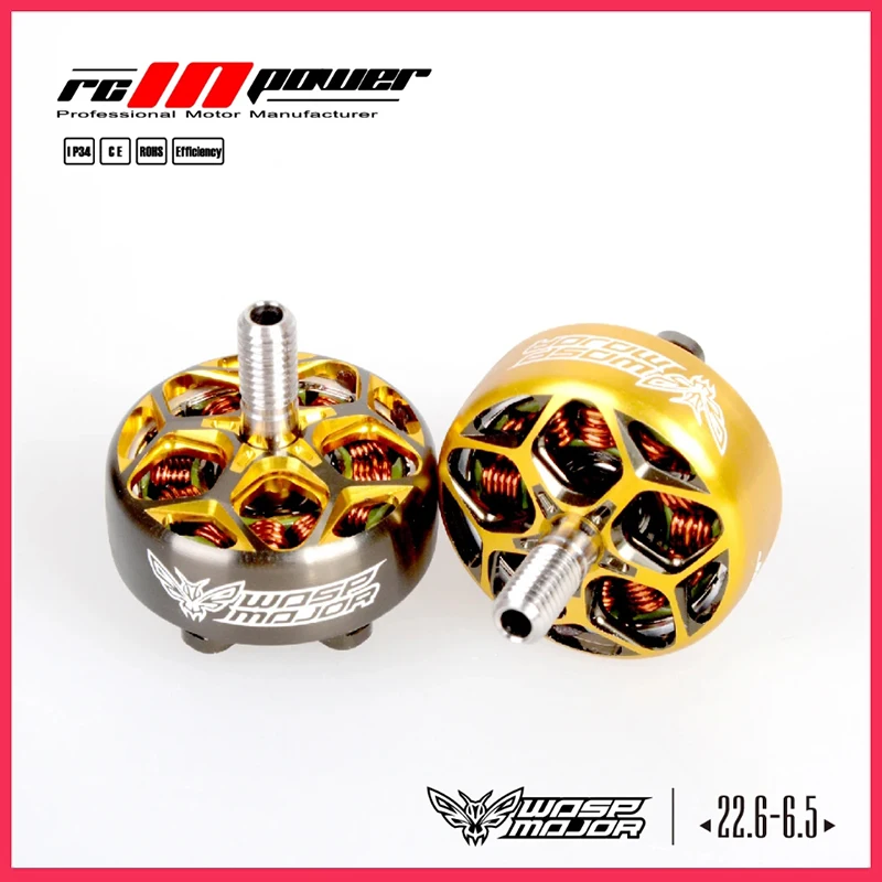 

Rcinpower WASP MAJOR 1860KV 2020KV 2420KV 1960kv Brushless Motor For FPV racing Freestyle RC Models Multicopter Frame