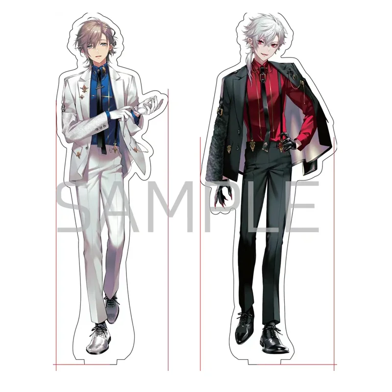 

Новинка 2024, 18 см, коллекция аниме, настольное украшение, VTuber Kuzuha фигурка на акриловой подставке, модель пластины, косплей, рождественские подарки