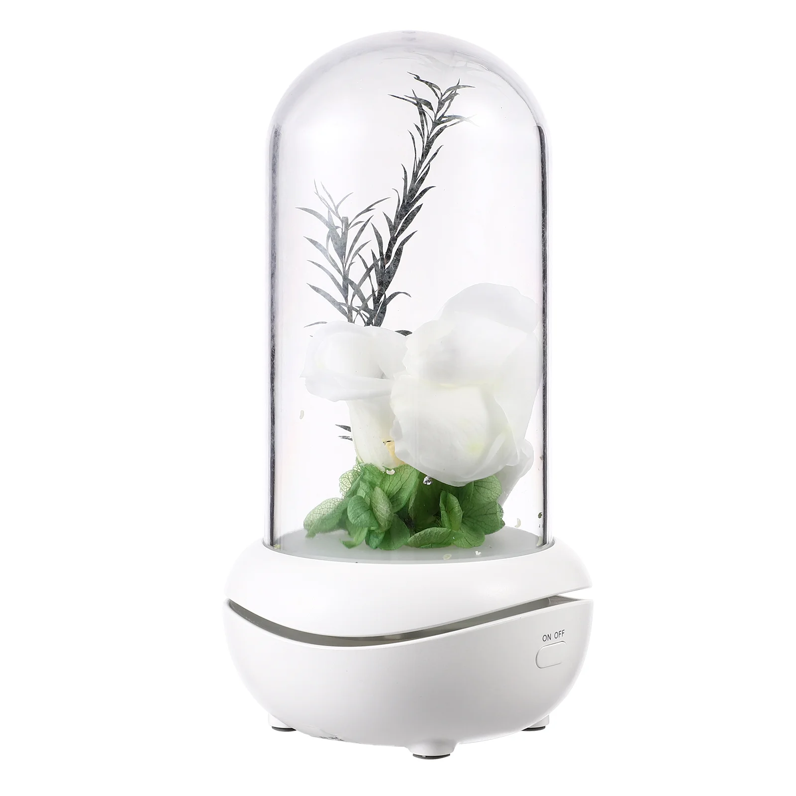 

Flower Rose Light Led Lamp Preserved Bottle Everlasting Eternal Domenight Mini Humidifier Artificial Romantic Diffuserdiffusers