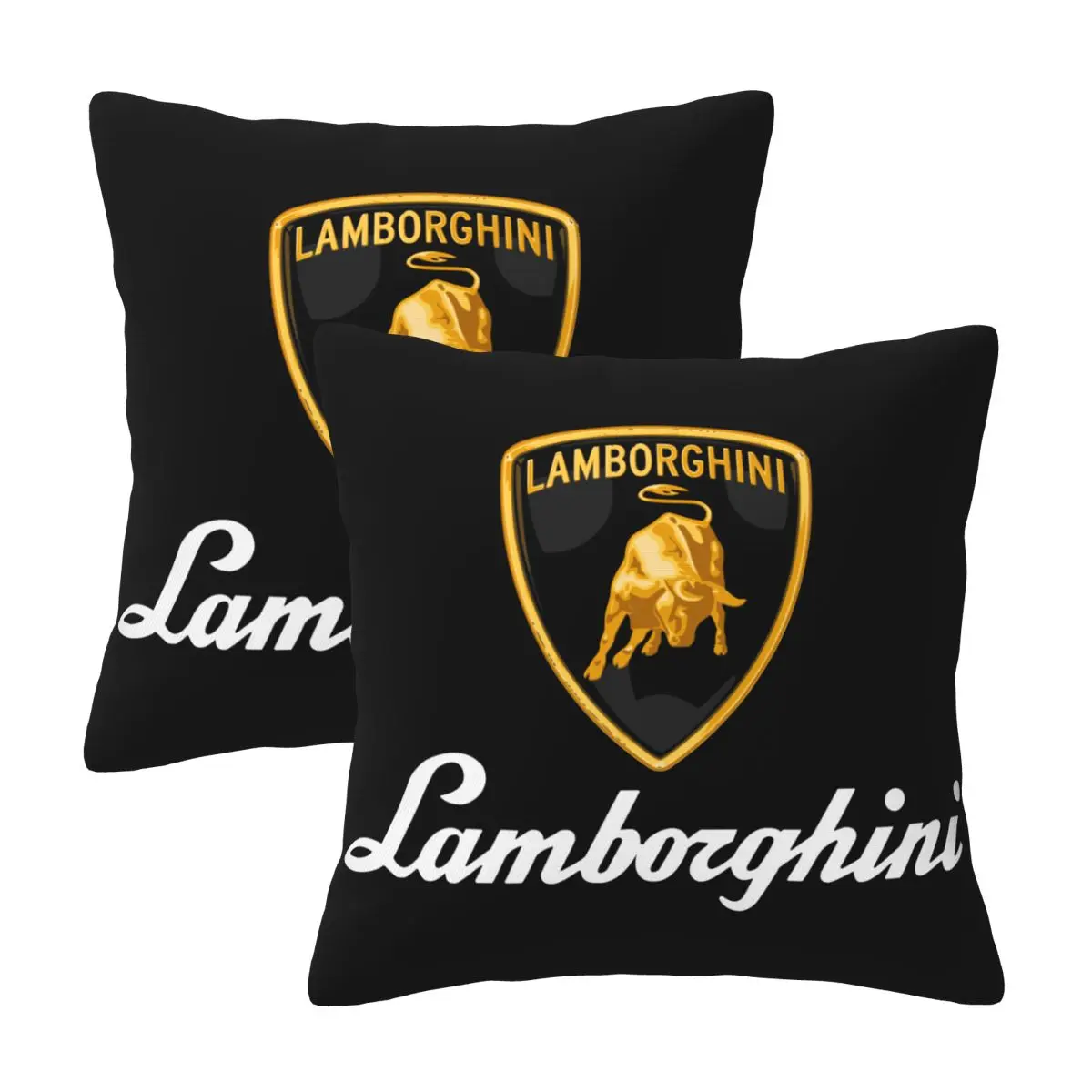 

Модные наволочки Lamborghini, декоративные наволочки, мягкие и уютные, 2 шт.