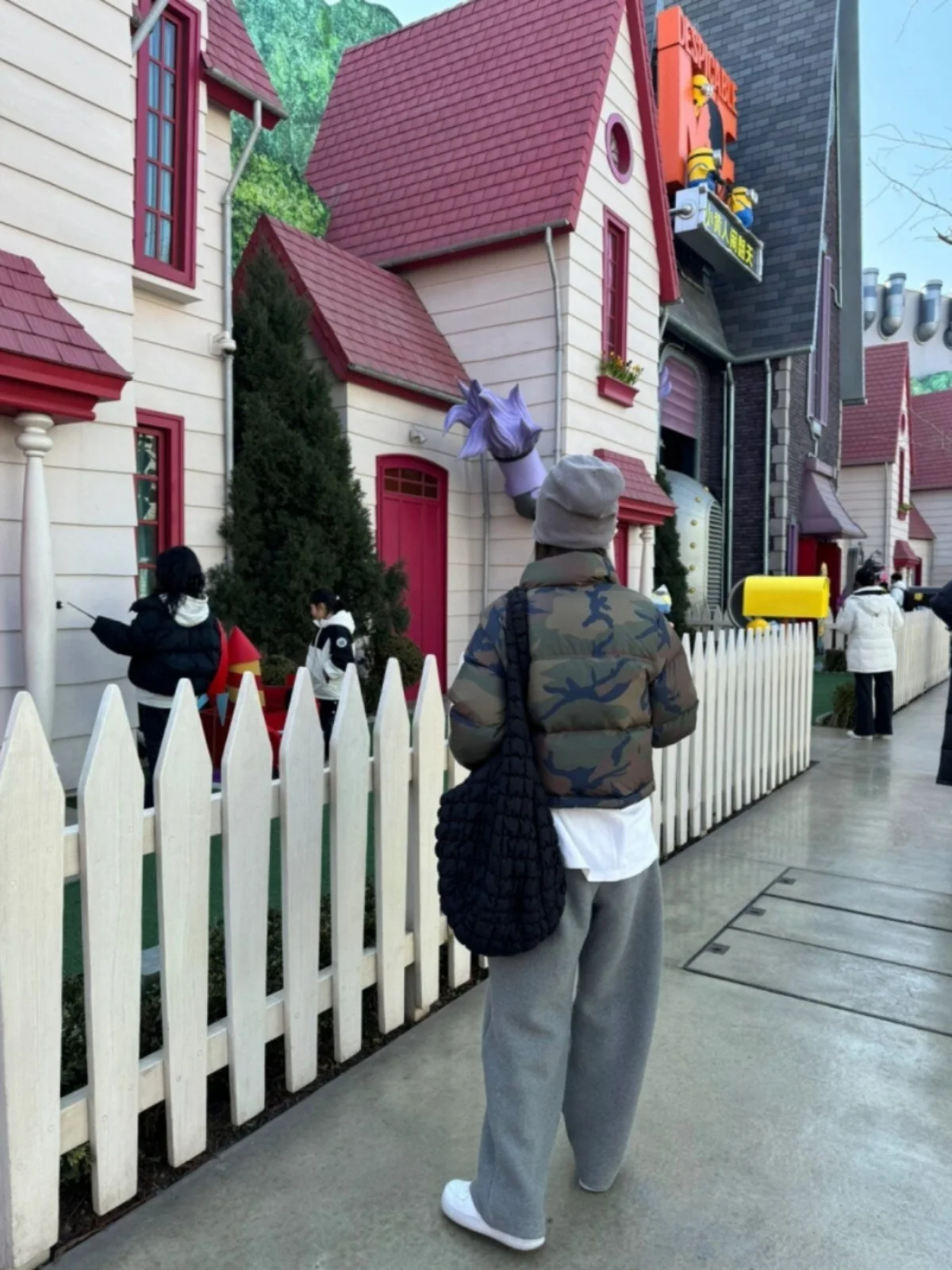 Модный брендовый ретро армейский зеленый камуфляжный короткий пуховик женский