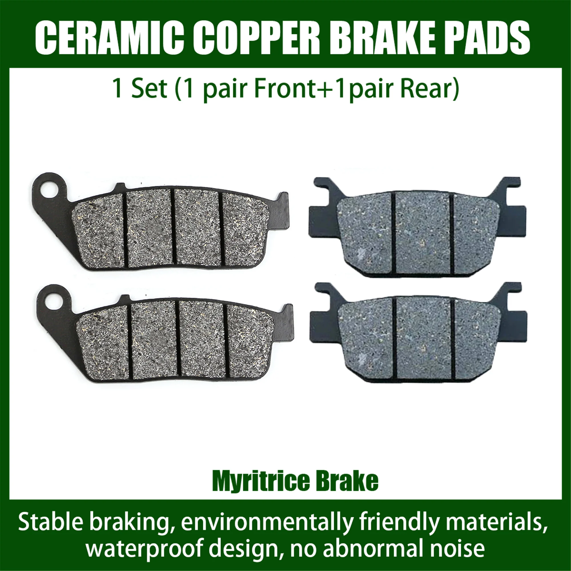 Myritrice подходит для мотоцикла Honda передние и задние тормозные колодки NSS 125 2015-2022 300 D