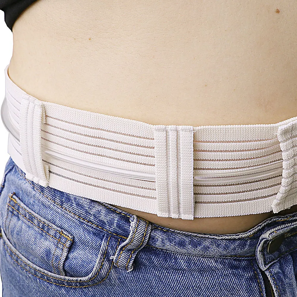 HDRSMTMED S/M/L Peritoneal Dialysis Conduit Belt Strap Beltbreathable Skin-friendly Adjustable Abdominal for Patient Care