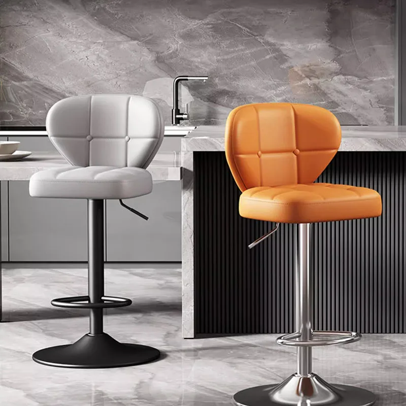 Современные скандинавские барные стулья Минималистичная стойка расслабляющие