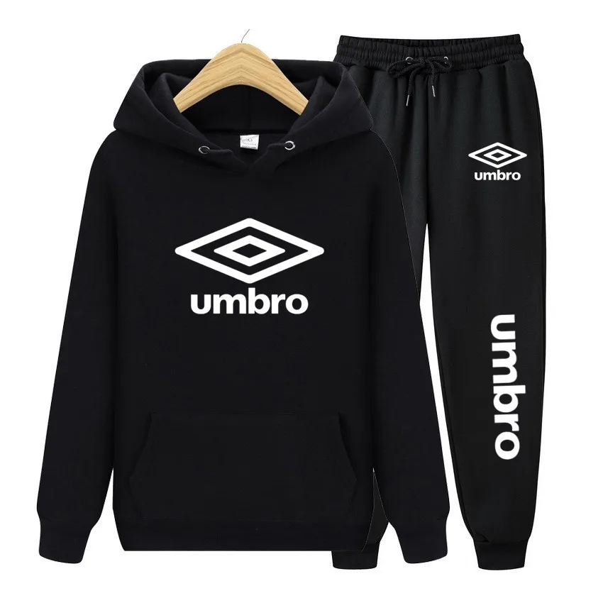 

2023Trend Fashion Umbro Men's Women's Sport Fleece Hoodie Sweatshirt Sweatpants Tracksuit Autumn Winter Jogging Designer Sets