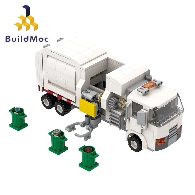 BuildMoc городской автомобиль серия экологически чистых автомобилей гоночные